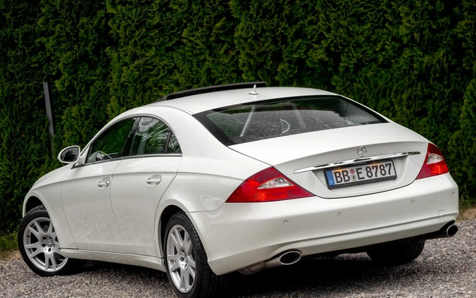 Mercedes-Benz CLS cena 42900 przebieg: 240000, rok produkcji 2007 z Radom małe 631